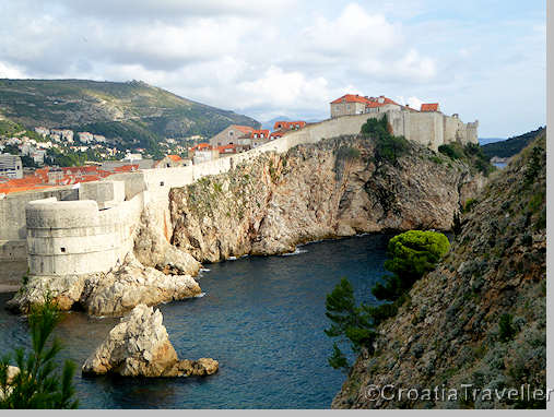 Western walls, Dubrovnik