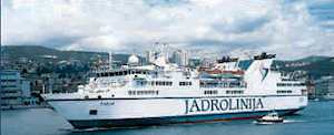 The "Zadar" Ancona-Zadar ferry