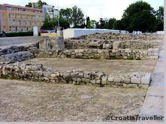 Zadar's Roman ruins