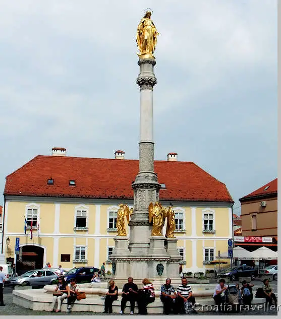 Zagreb Cathedral Fountain