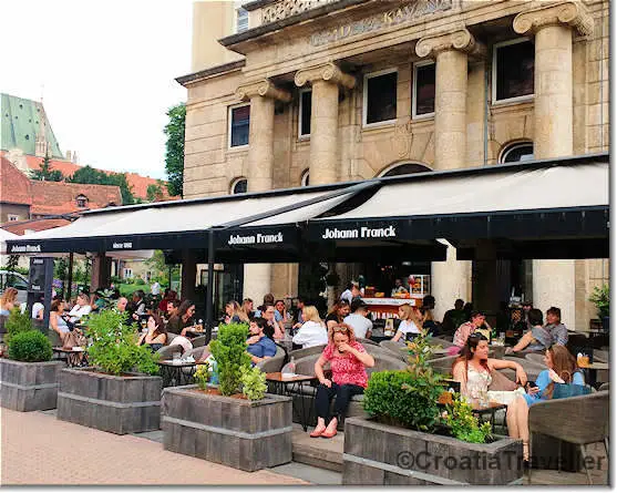 Johann Franck Cafe, Zagreb